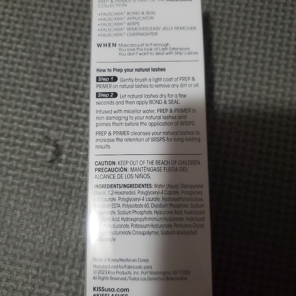 Kiss falscara prep and primer - Picture 2 of 2